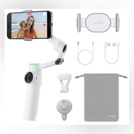 קיט גימבל לסמארטפון Insta360 Flow 2 Pro Creator Kit