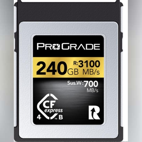 כרטיס זיכרון ProGrade 240GB CFexpress 4.0 Gold