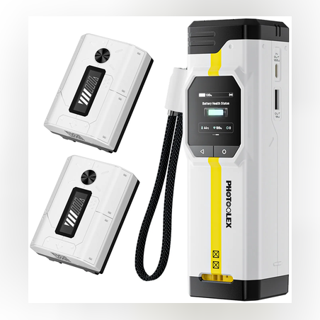 מטען פאור בנק 16700 mAH לסוללות NP-FZ-100 SONY למצלמות BB PRO PHOTOOLEX