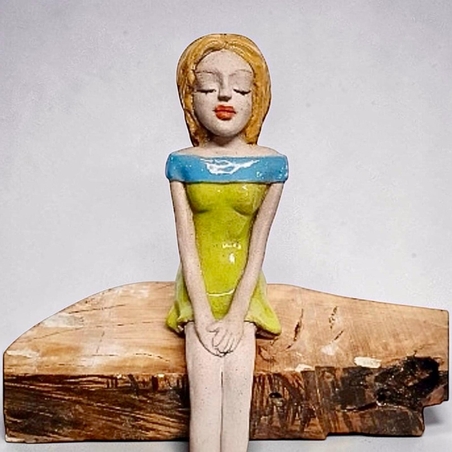 דוגמא לחלום שהתגשם - פסל של שקט