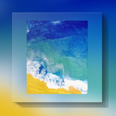 ציור ים מאפוקסי