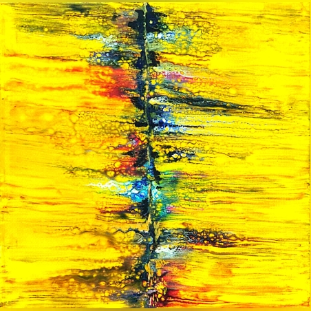 נמל-ציור אקריל על קנבס