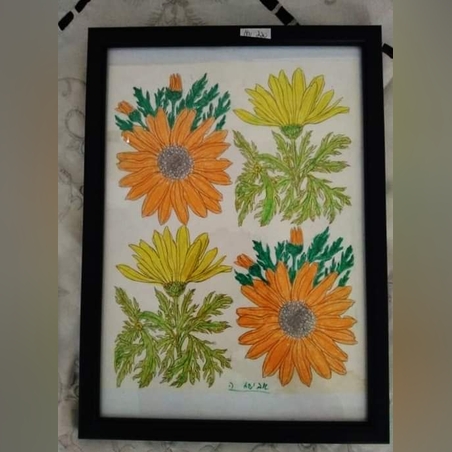 ציור החמניות