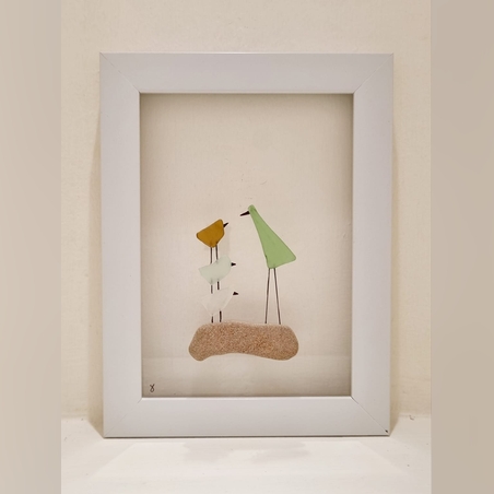 תמונה מאבנים מהטבע- מגדל לאמא