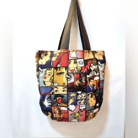 תיק קנבס צבעוני