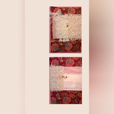 מחברת עם עטיפה רב פעמית