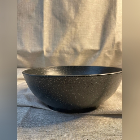 קערת הגשה גדולה שחור מט