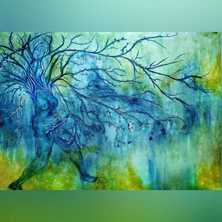 ציור מחשבות מסתעפות