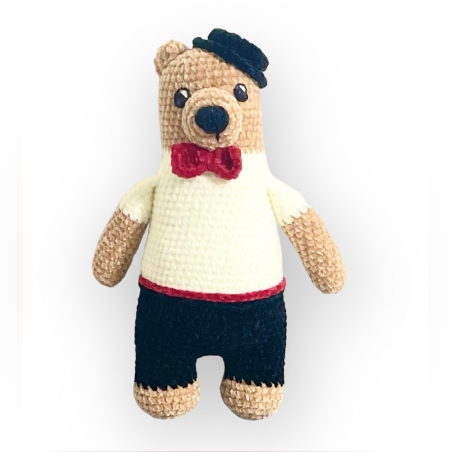 אדון דובי סרוג בעבודת יד