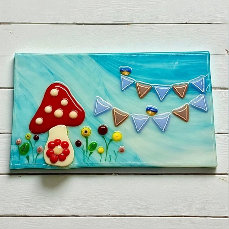 שלט כניסה לבית או לחדר מזכוכית בהתאמה אישית