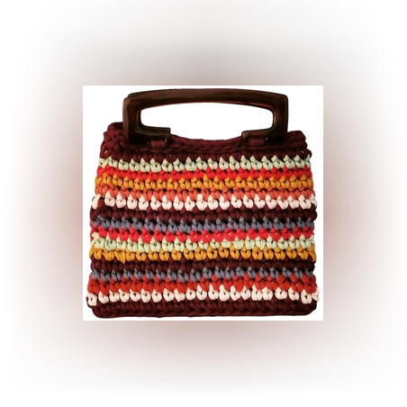 תיק פסים בוהו שיק