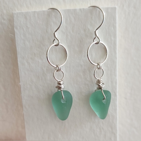 עגילי כסף בסגנון בוהו