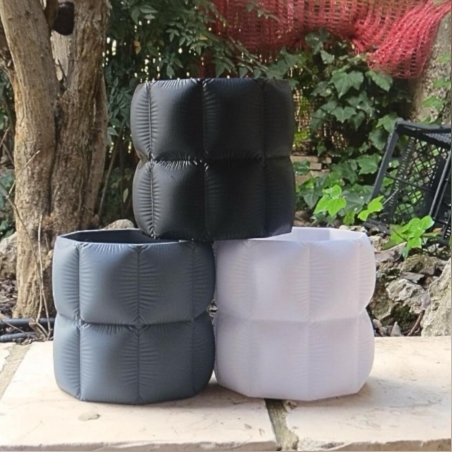 עציץ כרית מודפס בתלת-ממד