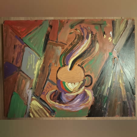 תמונת שיקוף הקפה