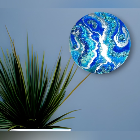 בלו אגטה אבסטרקט מאפוקסי