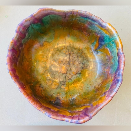 קערות מאפוקסי בעבודת יד בהזמנה אישית