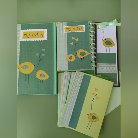 מארז ציפורים גדול בעבודת יד