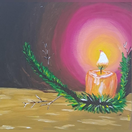 אקריליק על קנבס - האור של כולנו