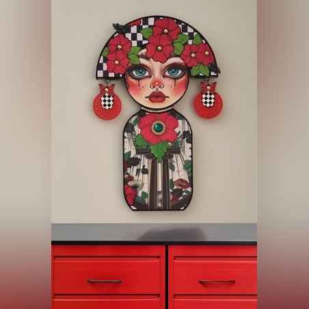 פרנצ'סקה- יצירת קיר