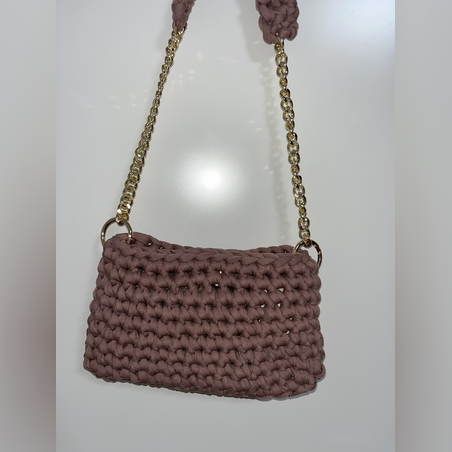 תיק ערב קלאסי חום