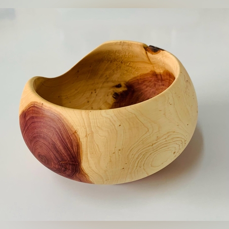 אגרטל חרוט מברוש לימוני גימור שלאק בעבודת יד