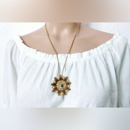 שרשרת מחרוזת תליון ארוכה