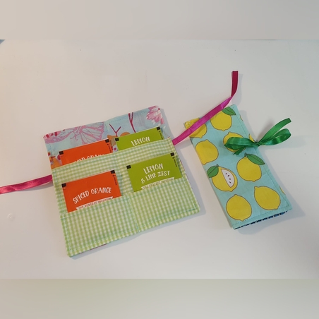 נרתיק לתיונים מעוצב בעבודת יד מבדים לבחירה