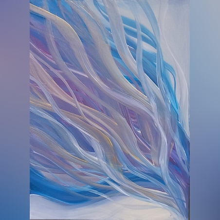 אקריליק נוזלי על קנבס 7