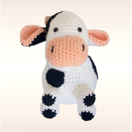 הפרה לולה ­ בובה סרוגה