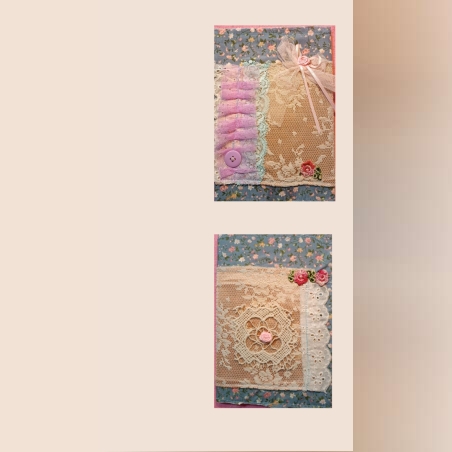 מחברת עם עטיפה רב פעמית