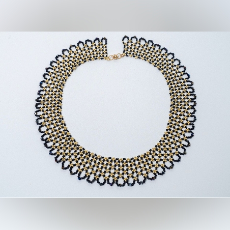 שרשרת תמר- שרשרת מחרוזי ונציה, קריסטל וסברובסקי