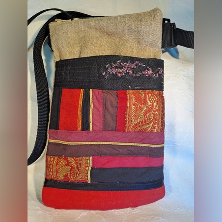 תיקי מעוצב מבד יוטה