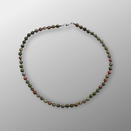 שרשרת משולבת אבני חן 