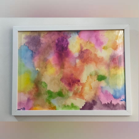 רגשות במגע של צבעים