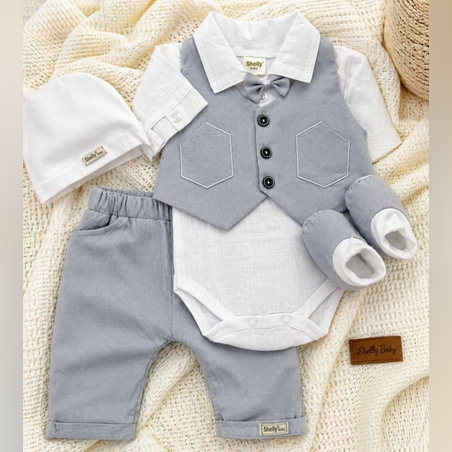 חליפת ברית  - ווסט אפור