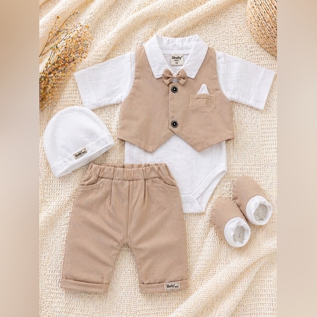 מארז חליפת ברית כיס  - ווסט בז