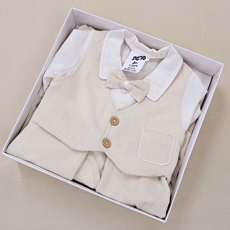 חליפת ברית - ווסט שמנת Nb