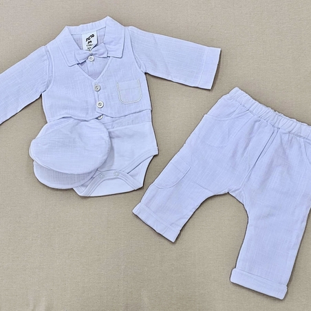 חליפת ברית - ווסט לבן nb