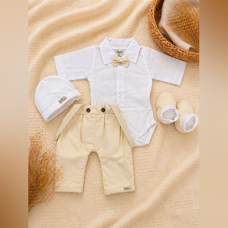 מארז חליפת ברית שלייקס  -  שמנת