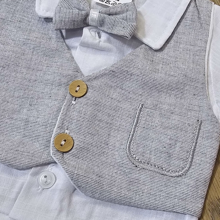 חליפת ברית - ווסט אפור Nb