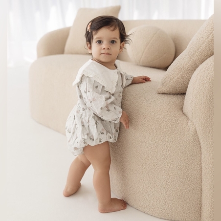 דגם רוז -  אוברול צווארון פרפר