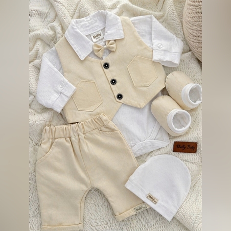 חליפת ברית  - ווסט שמנת