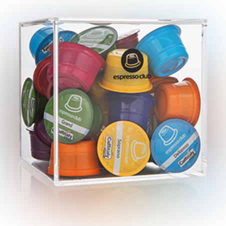 קוביית אחסון לקפסולות