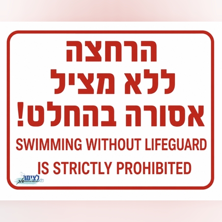 הרחצה ללא מציל