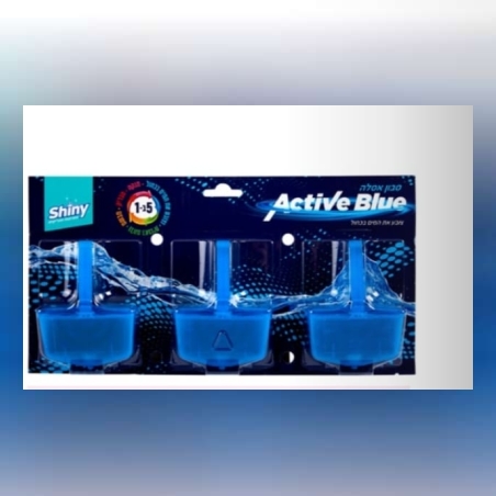 3 סבוני אסלה כחול אקטיבי