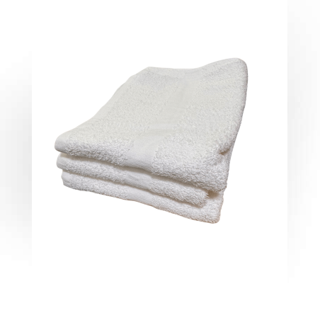 מגבת פנים 50/70 פס לבן