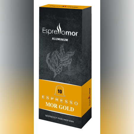 קפסולות אספרסו מור גולד Mor GOLD