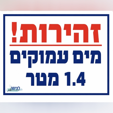 מים עמוקים 1.4 מטר