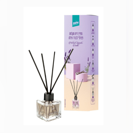 מקלות מפיצי ריח פצ'ולי לבנדר ווניל שייני