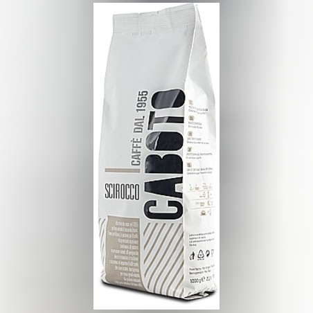 פולי קפה caffe caboto Scirocco 1kg